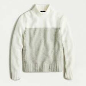 Jcrew Mockneck Super Soft Yarn Sweater